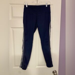 Victoria Sport Knockout Tight in Classic Navy/Foil Mesh